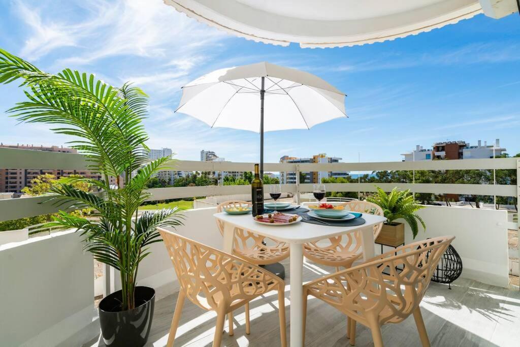 Front Beach Apartment Portimao Bagian luar foto