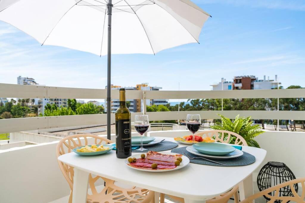 Front Beach Apartment Portimao Bagian luar foto
